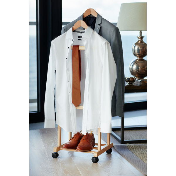 MAWA Solid Wood Valet Stand Wayfair.co.uk